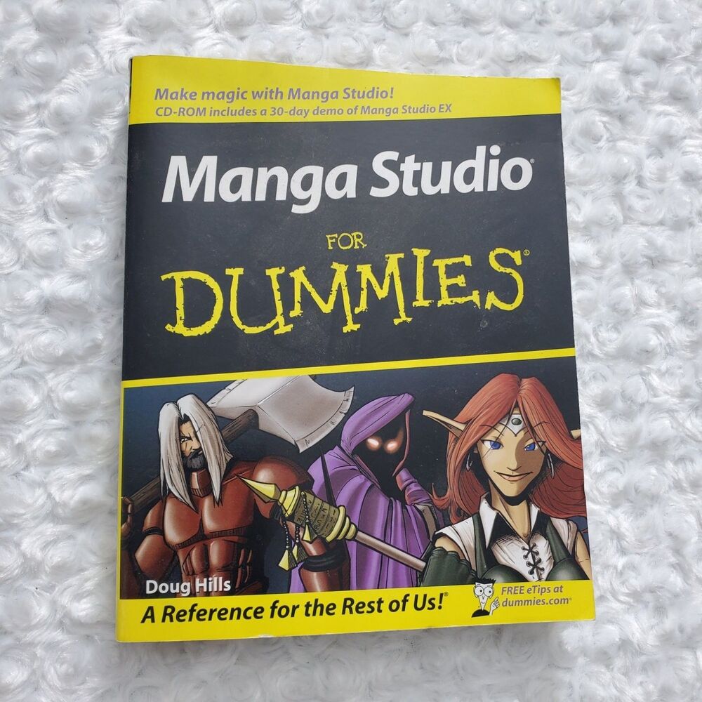 Doug Hills Manga Studio For Dummies Paperback 2008